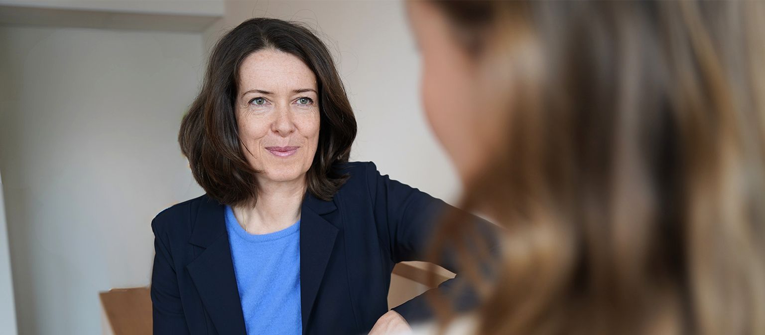 Meike Fabian tokom intervjua