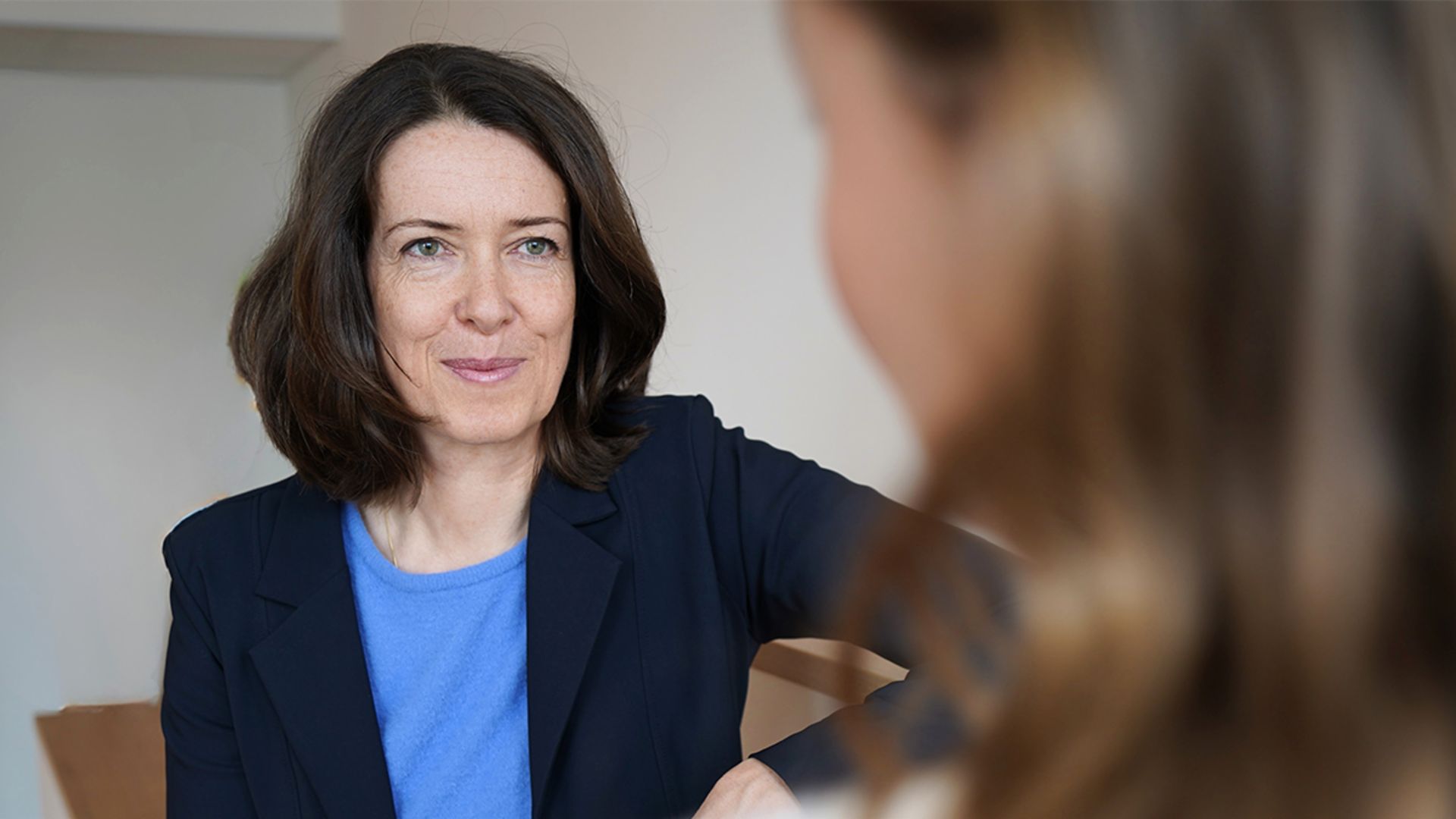 Meike Fabian tokom intervjua
