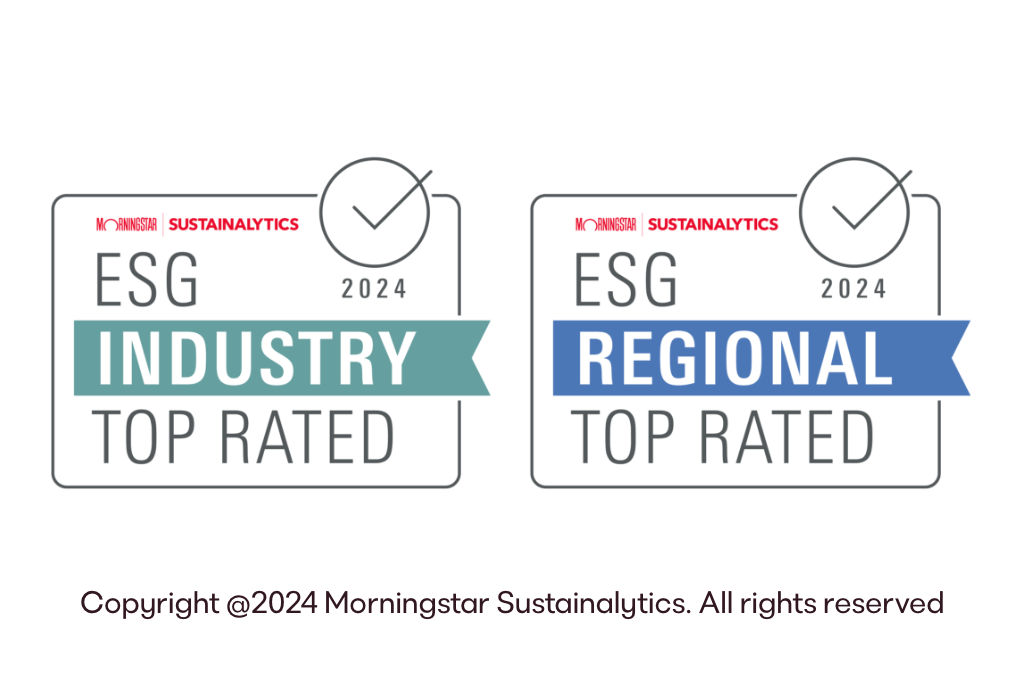 Sertifikati prema standardima ESG Autorsko pravo @2024 Morningstar Sustainalytics. Sva prava zadržana 